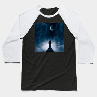 Blue Dream Night Baseball T-Shirt